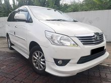 2013 Toyota Innova 2.0G (A) Full Spec Like New - OFFER -