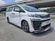 Recon 2018 Toyota Vellfire 2.5 Z G - Cars for sale