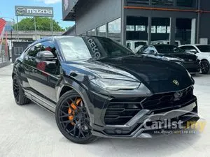 2019 Lamborghini Urus 4.0 SUV RECON UK SPEC FULL URBAN CARBON BODYKIT AND VOSSEN URBAN RIM WORTH RM100K+ FROM UK TIP TOP CONDITION ORIGINAL MILEAGE