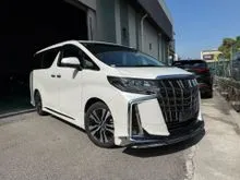 2021 Toyota Alphard 2.5 SC FULLY LOADED with JBL