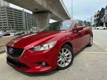 2016 Mazda 6 2.0 SKYACTIV-G CBU IMPORT BARU REGISTER 2017 , ELECTRONIC HAND BRAKE , FULL LEATHER POWER SEAR , CRUISE CONTROL Sedan