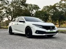 2021 Honda Civic 1.5 TC-P (A) V SENSE / FULL SERVICE HONDA / ACCIDENT FREE / HONDA WARRANTY / WHITE PEARL ORIGINAL / NEGOTIABLE / TIP TOP CONDITION