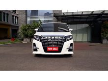 Toyota Alphard 2.5 S Audioless AT 2015 White on Black - Tangan Pertama - Plat Ganjil - Terawat - Service Record - BEST DEAL