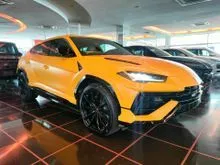 2023 Lamborghini Urus S 4.0 V8 (FULL SPEC) ADAS PACKAGE 3K MILES - UNREG $ OFFER $ HURRY $
