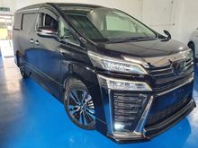 2018 Toyota Vellfire 3.5 Z G Edition MPV New Face Lift Free 5 Years Warranty