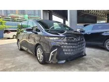 2025 Toyota Alphard 2.5 Z Modelista MPV 2.5 Z Sunroof Side Step JBL 360 Camera PCS LDA HUD DIM BSM PB Unreg