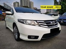 2013 Honda City 1.5 E i-VTEC (A) 1 OWNER - i-VTEC ENJIN - LOW MILEAGE - ORIGINAL PAINT - TIP TOP CONDITION - ACCIDENT FREE - VIEW TO BELIEVE....