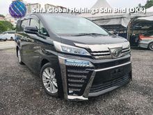 2018 Toyota Vellfire 2.5 ZA Edition MPVFULL SET ALPINE,GREADE 4,5 2018 UNREG