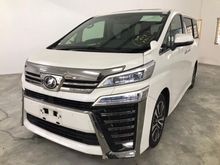 2019 Toyota Vellfire 2.5ZG(3LED)(PILOTSEAT)(5YRS WARRANTY)