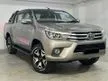 Used LOW MILEAGE 75K KM 2017 Toyota Hilux 2.8 G Pickup Truck ONE OWNER - Cars for sale