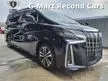 Recon 2019 Toyota Alphard 2.5 SC Package MPV - 7YR WARRANTY - Cars for sale