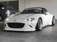 2022 Mazda MX-5 1.5 S Special Package / PANDEM ROCKET BUNNY WIDE BODY / OHLINS SUSPENSION / WORK MEISTER S1 RIMS / BOSE SOUND SYSTEM