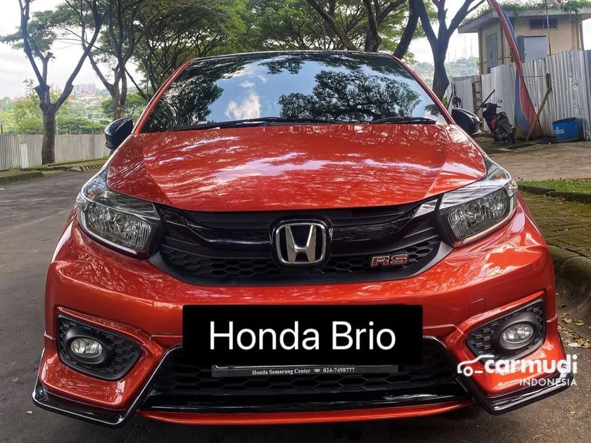 Jual Mobil Honda Brio 2021 RS Urbanite 1.2 di Jawa Tengah Automatic Hatchback Orange Rp 192.000.000