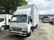 Used 2017/18 Mitsubishi Fuso FE83PG 3 Ton 17 Feet Box Bonded 7500KG Lorry