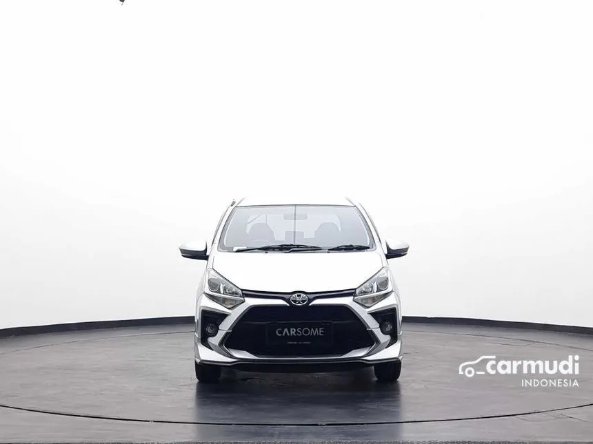 Jual Mobil Toyota Agya 2022 GR Sport 1.2 di Banten Automatic Hatchback Silver Rp 149.000.000