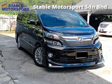 2013 Toyota Vellfire 3.5 Z G Edition MPV SPECIAL RAMADAN PROMOTION