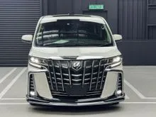 UNREG 2021 Toyota Alphard 2.5 SC Modellista, SUNROOF, JBL PREMIUM SOUND SYSTEM, 360, DIM, BSM, EXHAUST MODELISTA, READY STOCK