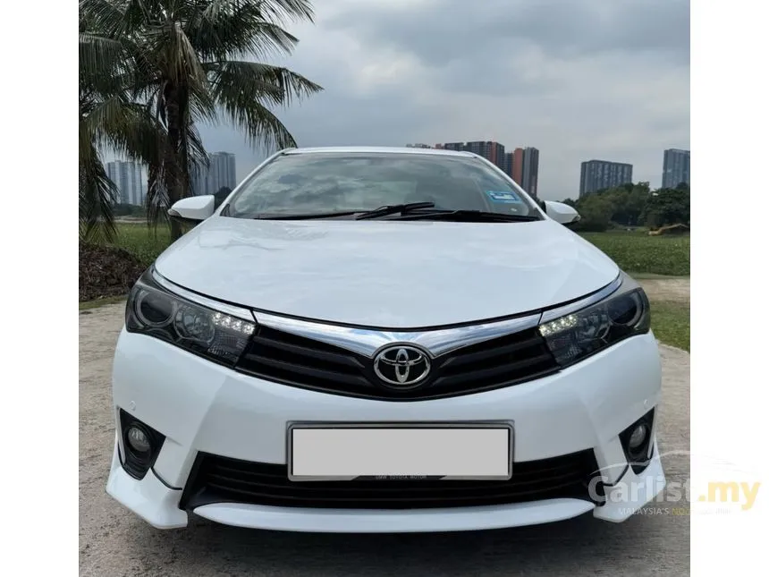 2016 Toyota Corolla Altis V Sedan