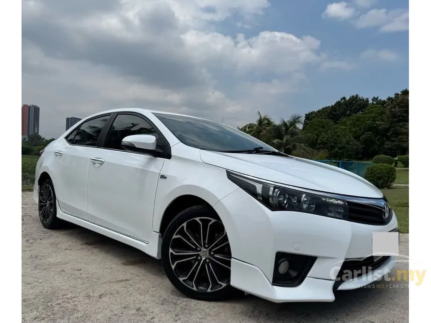 2016 Toyota Corolla Altis V Sedan