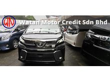 2016 Toyota Vellfire 2.5 ZG FULL FULLSPEC,UNREGIS,LESS 50 SST,SUNROOF,PILOT SEAT,ORI LEATHER & 360 SURROUND CAM,JBL THEATER,PRE CRASH & ETC,FREE GIFTS