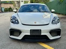 MAX VALUE / SUPER MINT CONDITION - Unregistered 2021 Porsche 718 4.0 Cayman GT4 Clubsport