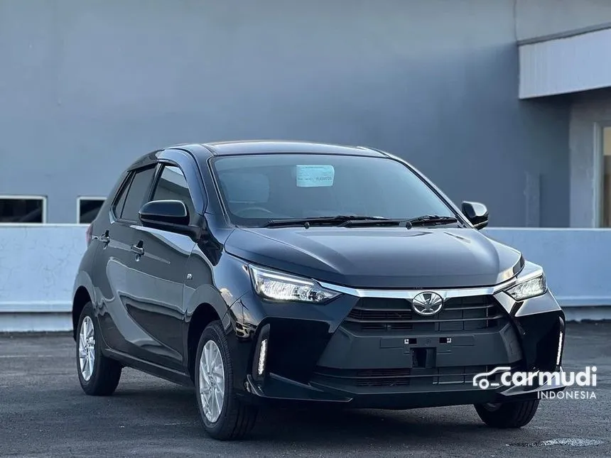 Jual Mobil Toyota Agya 2024 G 1.2 di Jawa Barat Manual Hatchback Hitam Rp 133.000.000