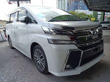 2016 Toyota Vellfire 2.5 Z G Edition MPV
