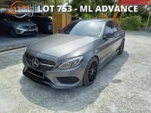 2018 Mercedes-Benz AMG C43 3.0 4MATIC Sedan (LOAN KEDAI / LOAN BANK / LOAN CREDIT)