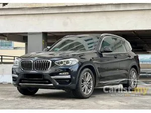 2020 BMW X3 2.0 xDrive30i Luxury SUV LOW MILEAGE 67K KM ONLY FULL SERVICE RECORD BMW 1 DOCTOR OWNER FREE WARRANTY FREE TINTED F/LON OTR MURAH JUAL