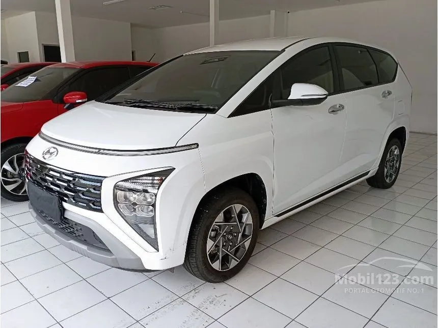 Jual Mobil Hyundai Stargazer 2023 Prime 1.5 di DKI Jakarta Automatic Wagon Putih Rp 224.000.000