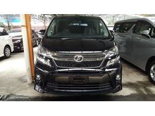 2013 Toyota Vellfire 2.4 Z Golden Eyes HOME THEATER SUNROOF ROOF MONITOR (A) OFFER UNREG