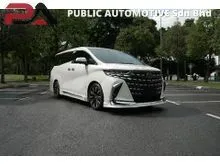 2018 Alphard 2.5 Sc convert upgrade to AGH40 2025 Alphard Ready Stock Good Condition