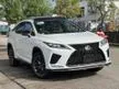 Recon CLEARANCE VERY LOW MILEAGE SUPER PREMIUM GRADE 2022 Lexus RX300 2.0 F Sport SUV Fully Loaded Year End Sales BM 833