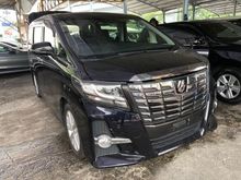 2015 Toyota Alphard 2.5 G S MPV Surround Camera , 8 Seather , Power Boot , Power Door , Unregistered