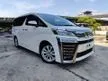 Recon 7K MILEAGE ONLY 2020 Toyota Vellfire 2.5 Z UNREG PROMO SPECIAL OFFER