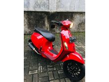 2016 Vespa Sprint 150 Iget 3V Rosso Dragon on Black