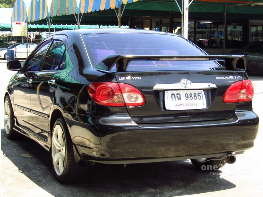 2004 Toyota Corolla Altis E Sedan