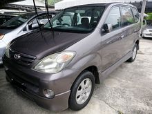 2008 Toyota Avanza 1.3 MPV Car World King Alza, Exora - Low Mileage, Cheapest in Twon