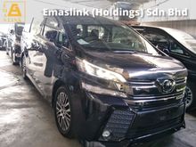 2015 Toyota Vellfire 2.5 ZG FULL SPEC PRE CRASH SYSTEM JBL SOUND SYSTEM ORIGINAL 360 CAMERA POWER BOOT FREE WARRANTY
