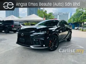 2023 Lexus RX 350 2.4 F Sport Turbo Unregister Ready Stock Orange Brake Panoramic Roof Power Rear Seat and Ventilation Seats 360 Camera Grade 4.5A
