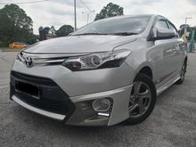2015 Toyota Vios 1.5 TRD Sportivo (A) LOW MILLEAGE FULL SVC RECORD