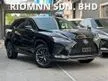 Recon 2022 Lexus RX300 2.0 F Sport 4WD, Red Interior, Panoramic Sliding Roof, 360 Camera and MORE