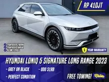 2023 Hyundai IONIQ 5 0.0 Signature Long Range SUV Silver on Black Abu-abu Abu loniq5