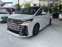2024 Toyota Vellfire 2.4 Z Premier MPV Black Interior Modelista Bodykit Original Side Step