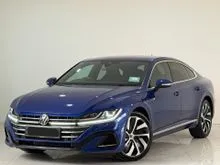 2024 Volkswagen Arteon 2.0 R-Line 4MOTION IQ.Drive (10K KM Only) (Warranty Until July 2030) (VW Certified Pre-Owned) (Tip Top Cond) (View To Believe)