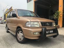 2001 Toyota Unser 1.8 GLi MPV . SUPERB CONDITION WITH NGV GAS WORTH RM 6,888 . ONE OWNER . CALL NOW 012 672 6461 ( IVAN ) . END YEAR PROMOTION .