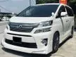 Used 2010/2014 Toyota Vellfire 3.5 V L Edition MPV AH20 FACELIFT MODELLISTA FULLSPEC (BOLEH LOAN KEDAI) - Cars for sale