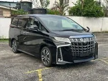 2021 Toyota Alphard 2.5 G SC DIM BSM SUNROOF