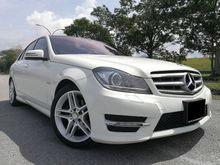 Mercedes Benz C200 1.8 CGI (A) AMG 7G Turbocharged Facelift Condition Like New