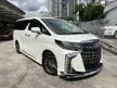 Recon 2021 TOYOTA ALPHARD 3.5 EXECUTIVE LOUNGE S 3BA (21K MILEAGE) 360 SURROUND VIEW CAMERA WITH JBL SURROUND SOUND SYSTEM